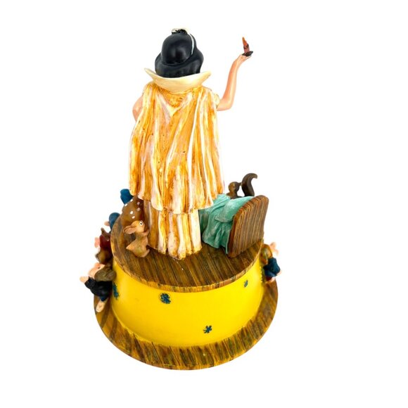 Snow White And The Seven Dwarfs Whistle While You Work Music Box - Picture 13 of 15